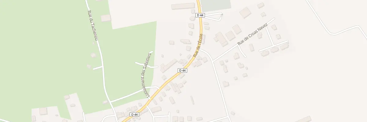 Plan du 5 Rue de l’Ecole à Plussulien