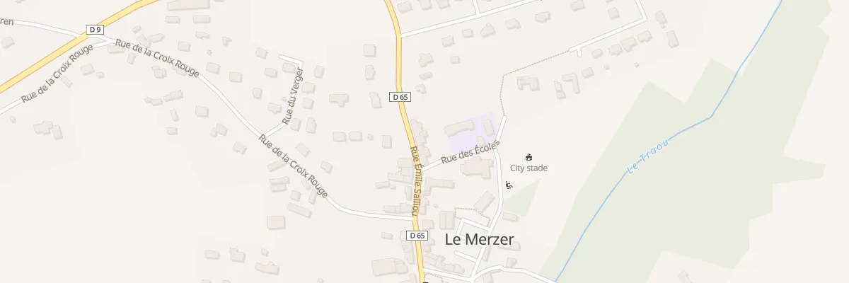 Plan du 8 Rue Emile Salliou au Merzer