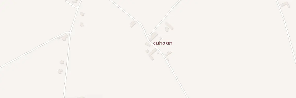 Plan du 3 Cletoret à Cléguérec