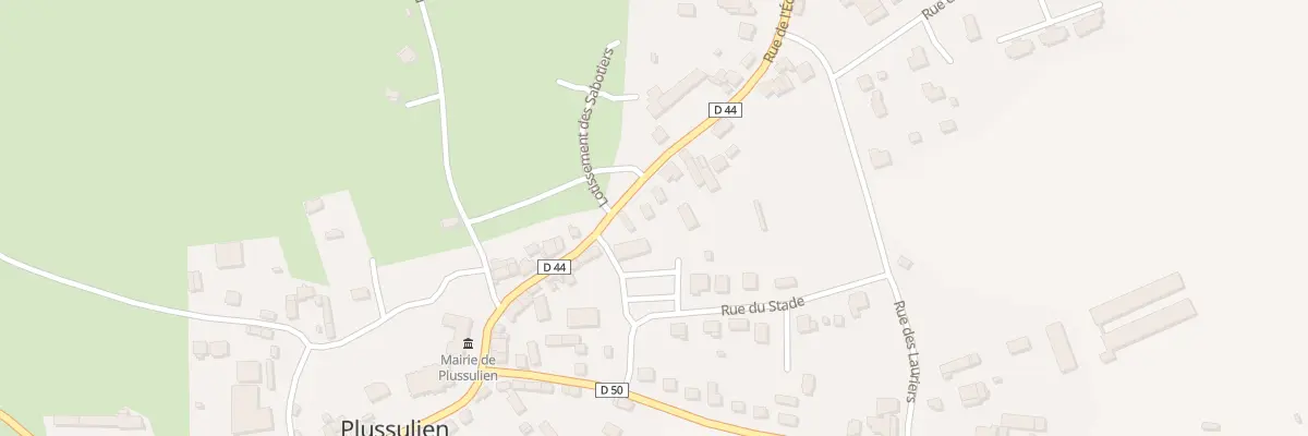 Plan du 4 Rue de l’Ecole à Plussulien