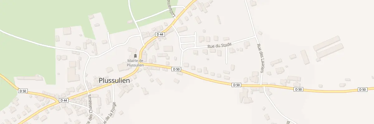 Plan du 5 Rue du Clandy à Plussulien