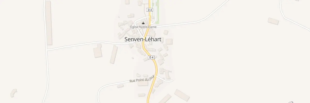 Plan du 17 Grande Rue à Senven-Léhart