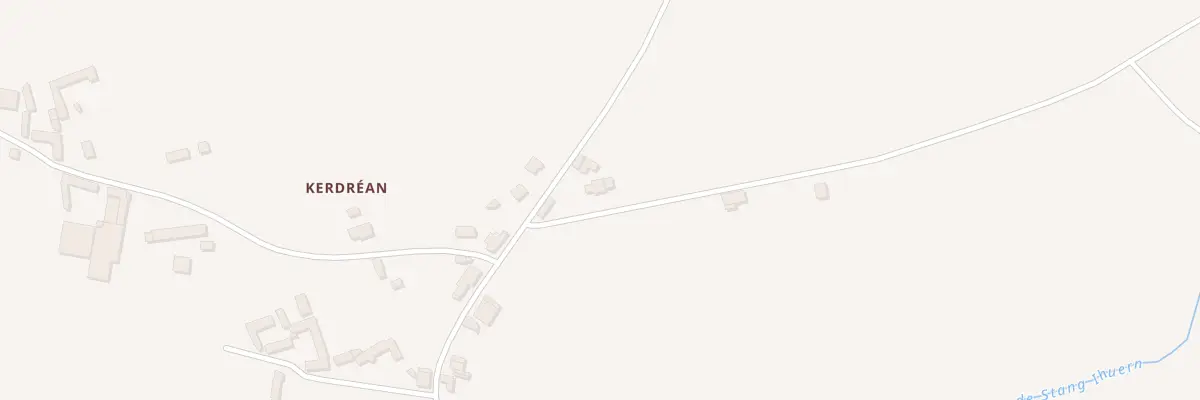 Plan du 14 Kerdrean à Cléguérec