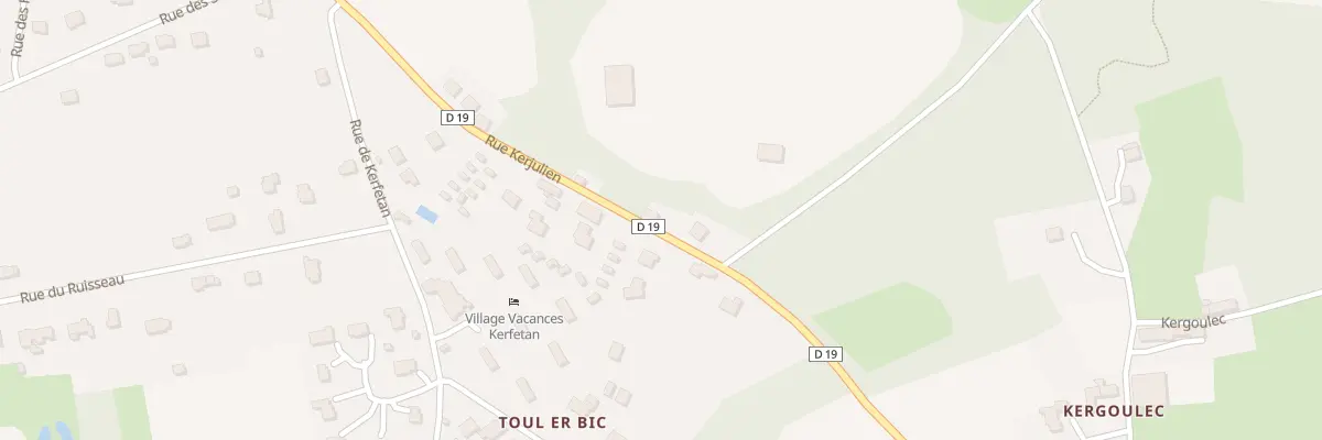 Plan du 13 Rue Kerjulien à Landaul