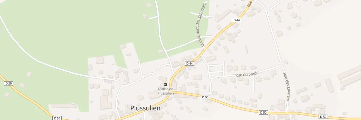 Plan du 31 Rue du Centre à Plussulien