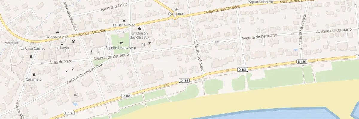 Plan du 26 Av de Kermario à Carnac