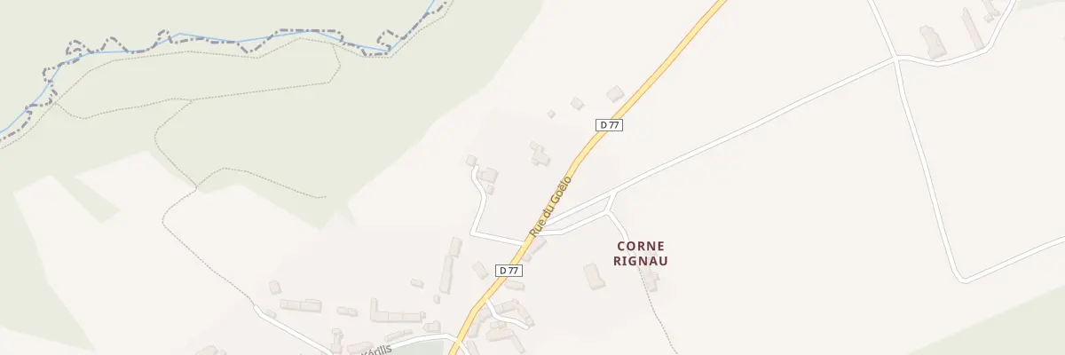 Plan du 9 Rue du Goëlo au Faouët