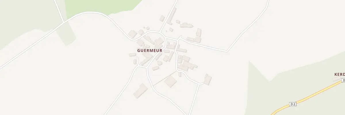 Plan du 6 Imp des Marais à Guern