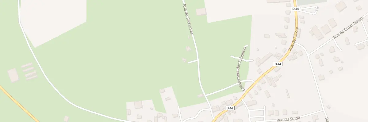 Plan du 3 Rue du Tachenou à Plussulien