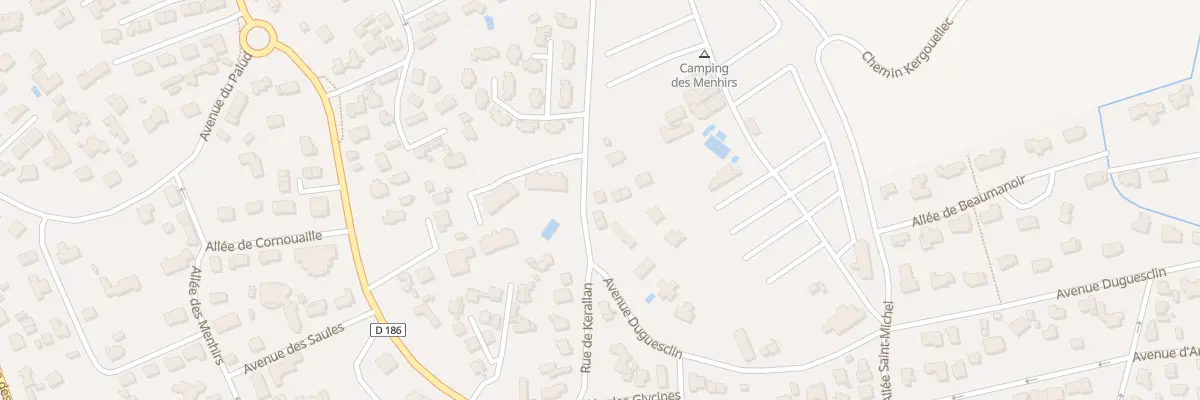 Plan du 12 Rue de Kerallan à Carnac