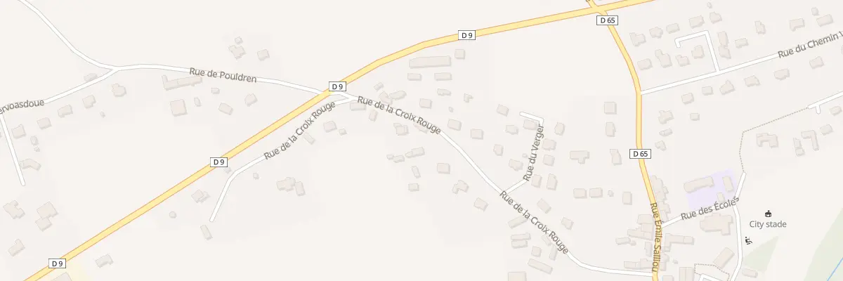 Plan du 11 Rue de la Croix Rouge au Merzer