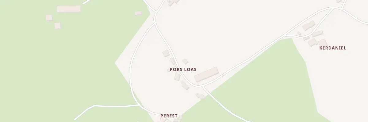 Plan du 674 Pors Loas à Saint-Fiacre