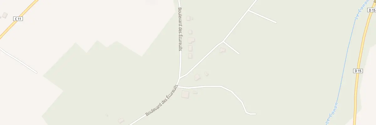 Plan du 23 Bd des Ecureuils à Plourivo