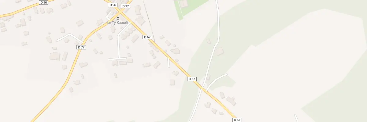 Plan du 7 Rue de l’Armor au Faouët