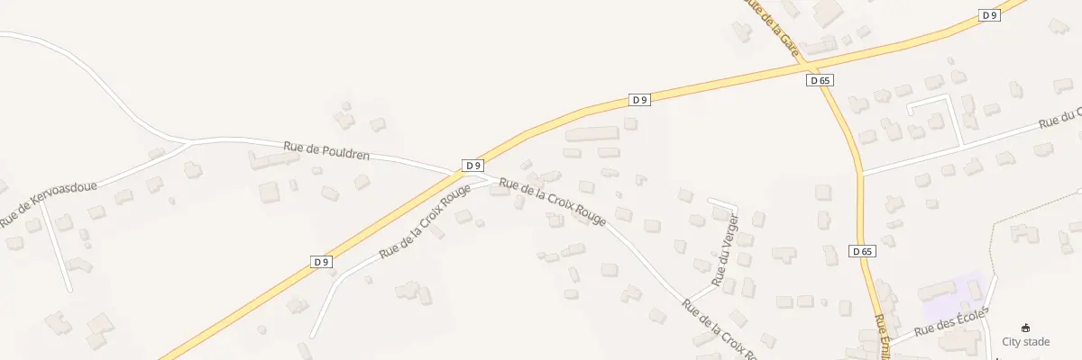 Plan du 20 Rue de la Croix Rouge au Merzer