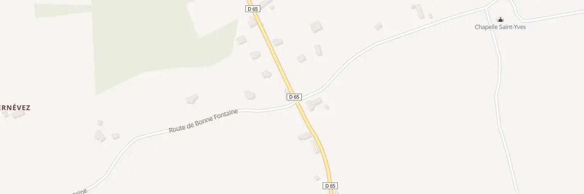 Plan du 2 Rte de Bonne Fontaine au Merzer