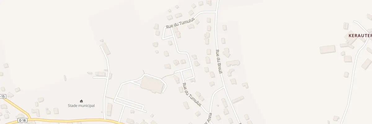 Plan du 12 Rue du Tumulus à Cléguérec