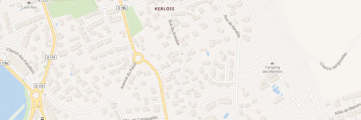 Plan du 30 Rue du Kreisker à Carnac