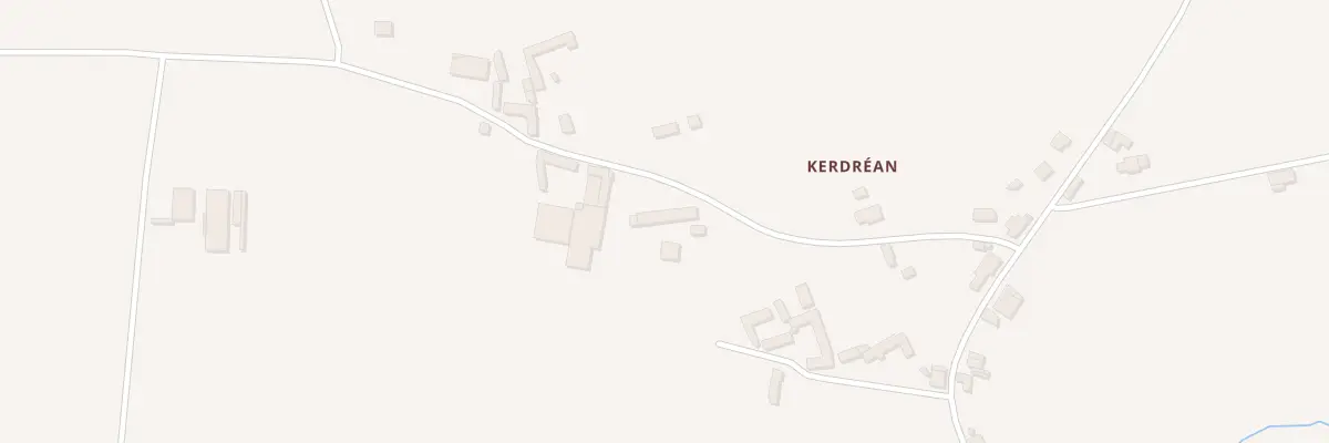 Plan du 32 Kerdrean à Cléguérec