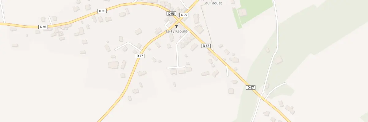 Plan du 9 Rue de Parc Corn au Faouët
