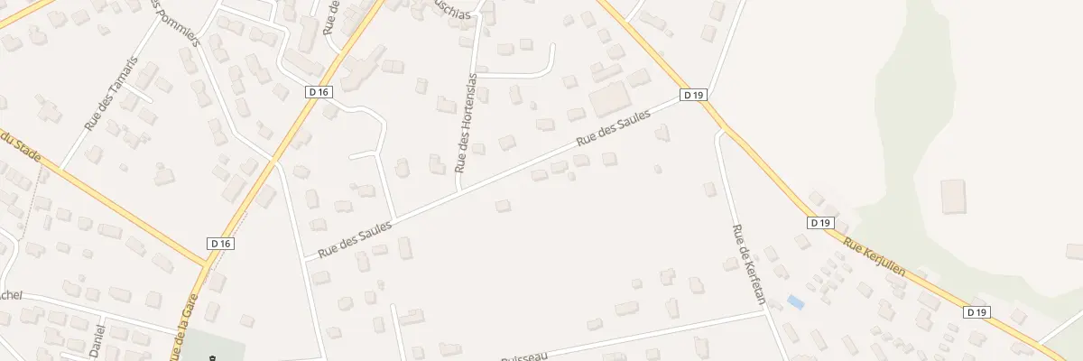 Plan du 7A Rue des Saules à Landaul