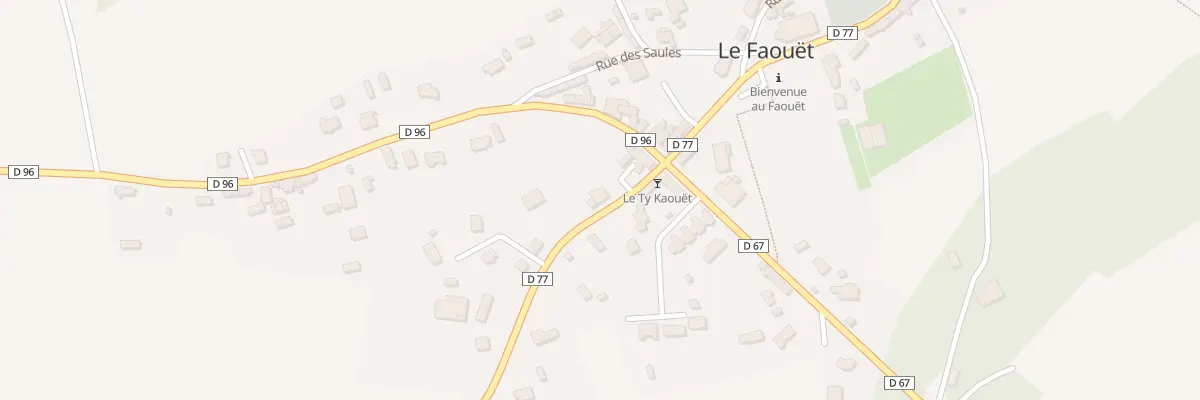 Plan du 4 Rue de l’Argoat au Faouët