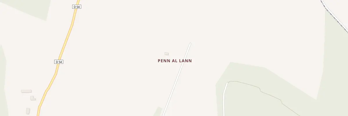 Plan du 5173 Pen An Lan à Pommerit-le-Vicomte