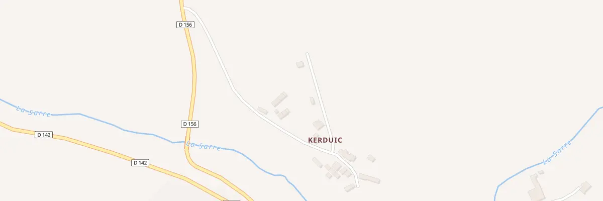 Plan du 5324 Kerduic à Melrand