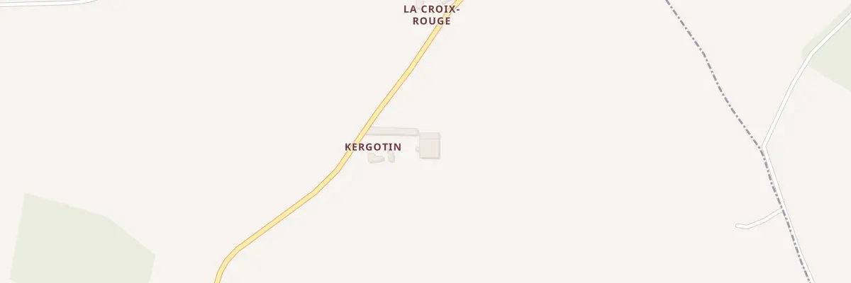 Plan du 4 Kergotin à Pommerit-le-Vicomte