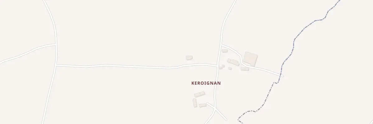 Plan du 2 Keroignan au Faouët