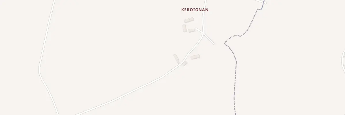 Plan du 6 Keroignan au Faouët