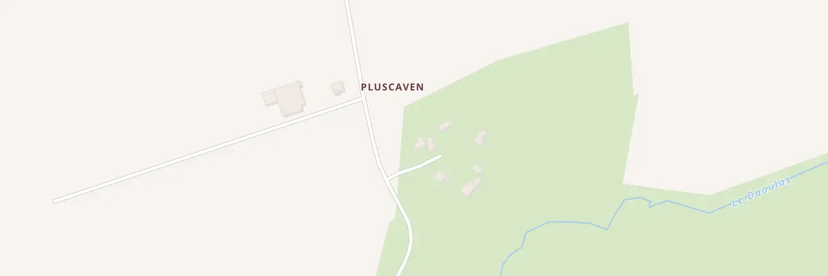 Plan du 5135 Pluscaven à Plussulien