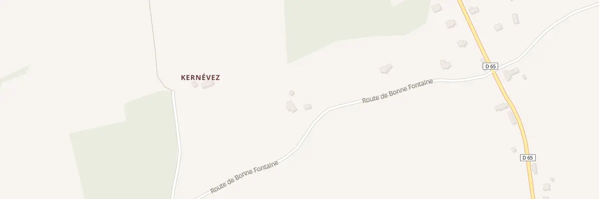Plan du 10 Rte de Bonne Fontaine au Merzer