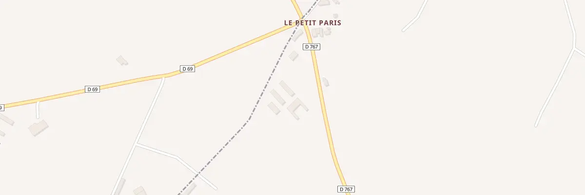 Plan du 5313 Le Petit Paris au Haut-Corlay