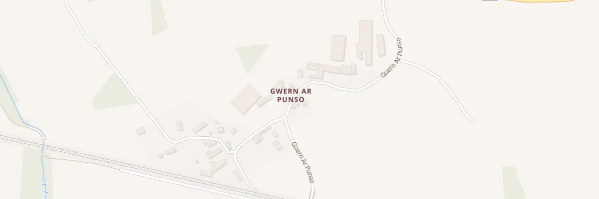 Plan du 5 Guern ar Punso à Saint-Agathon