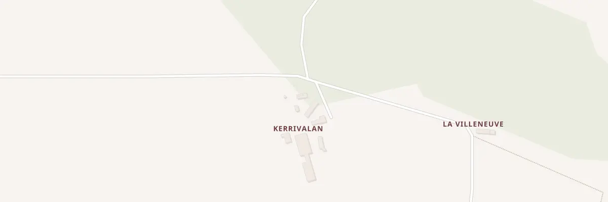 Plan du 5335 Kerivalan à Malguénac