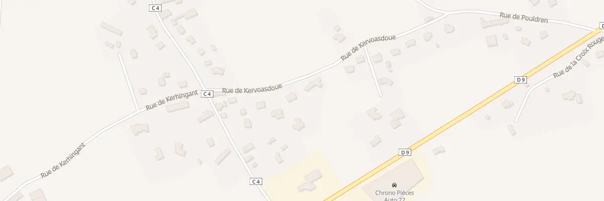 Plan du 17B Kervoasdoué au Merzer