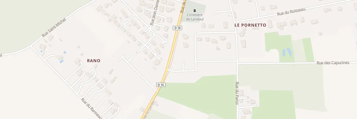 Plan du 32 Rue Arlie Blood à Landaul