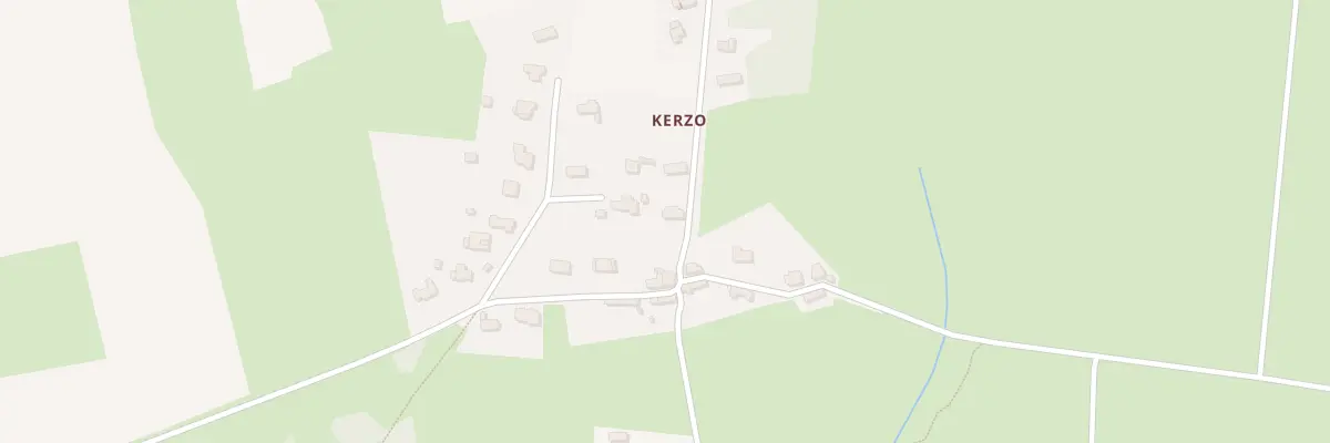 Plan du 5529 Kerzo à Locmaria
