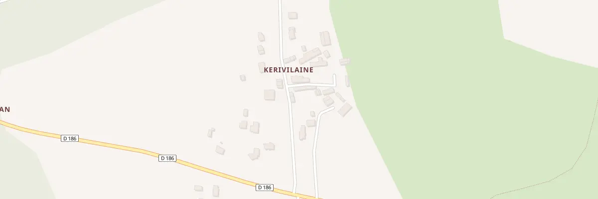 Plan du 5174 Kerivilaine à Ploemel
