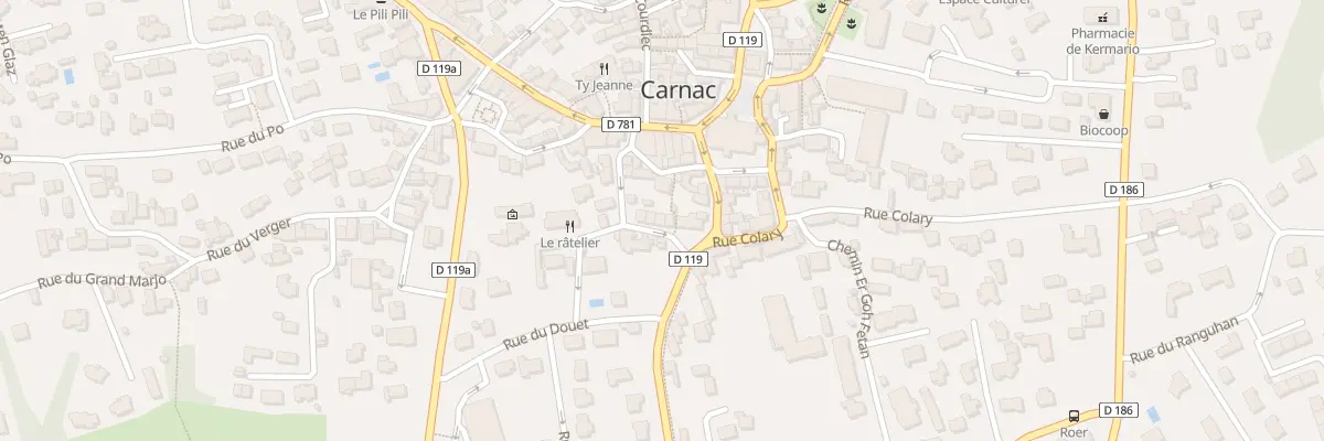 Plan du 11 Rue du Goh Lore à Carnac