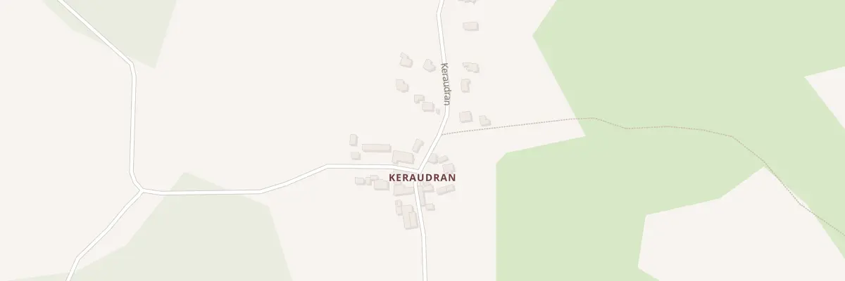 Plan du 5158 Keraudran à Ploemel