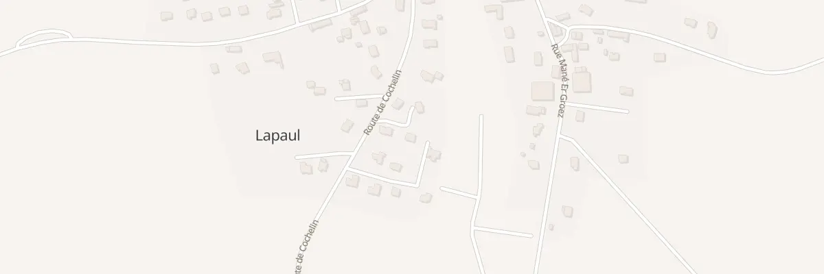 Plan du 1202 Lapaul à Locoal-Mendon