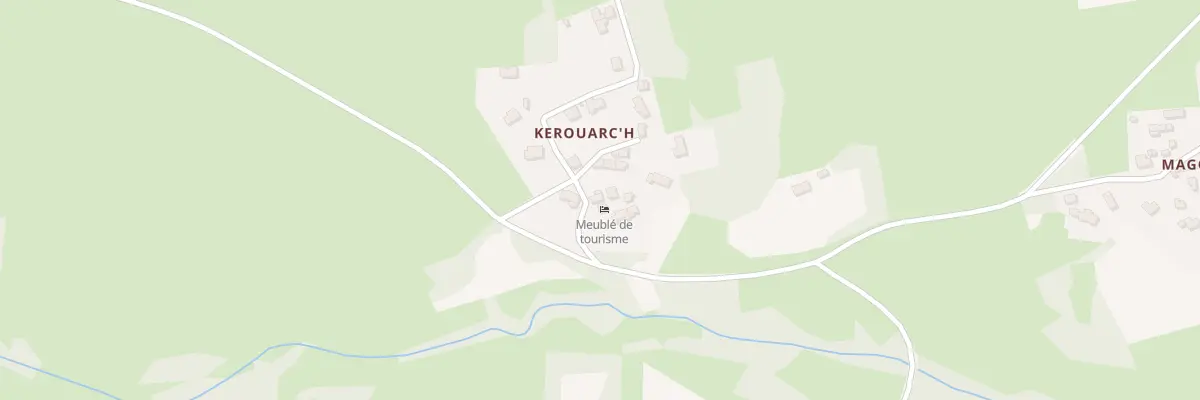 Plan du 5316 Kerouarch à Locmaria