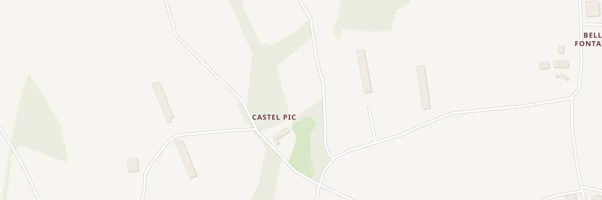 Plan du 1 Castel Pic à Saint-Péver