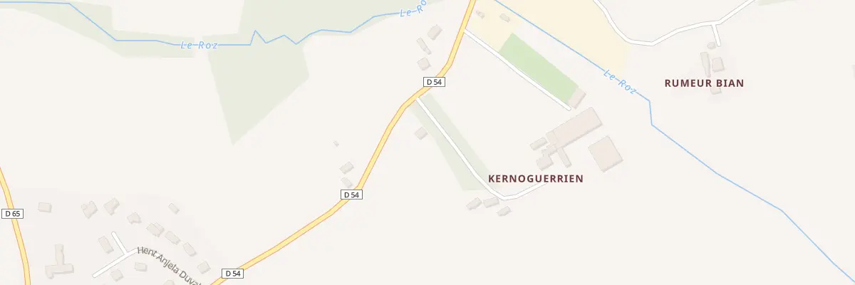 Plan du 2 Kernoguerrien à Pommerit-le-Vicomte