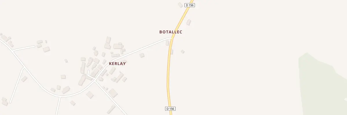 Plan du 5388 Botalec à Melrand