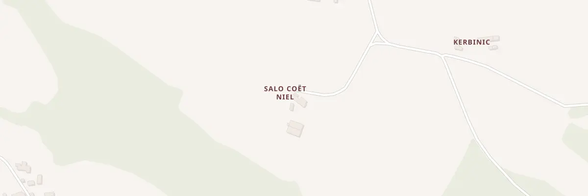 Plan du 5785 Salo Coët Coët Niel à Guern