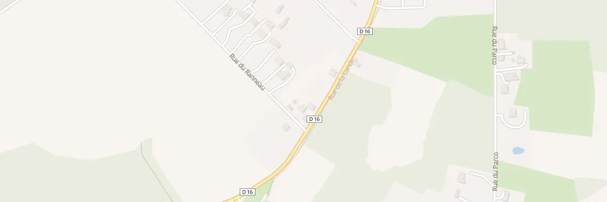Plan du 5247 Rue de la Gare à Landaul