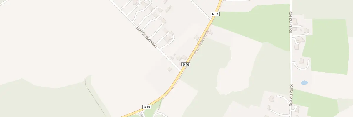 Plan du 5246 Rue de la Gare à Landaul